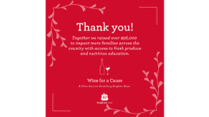Brighter Bites - Wine for a Cause - Thank You
