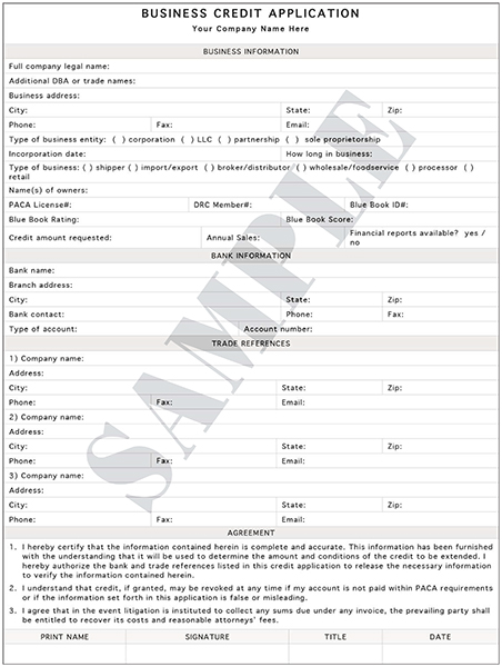 Business Credit App