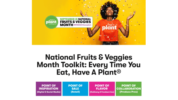FFP offers toolkit for promoting National Fruits & Veggies Month