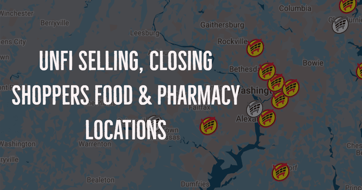 UNFI to sell 13, close 4 Shoppers Food & Pharmacy stores