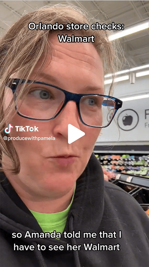orlando store checks walmart lake nona florida tiktok produce with pamela