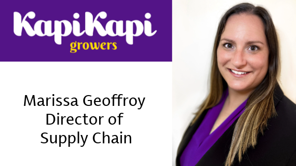 Kapi Kapi Growers hires director of supply chain