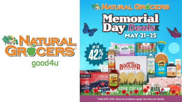 Natural Grocers offers Memorial Day deals of up to 42% off