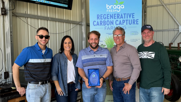Braga Fresh honors Whole Foods, Four Seasons for support of regenerative organic farming