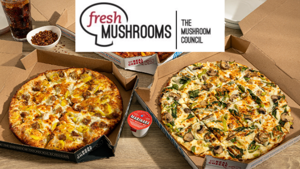 Mushroom Council partners with Domino’s ‘Best Deal Ever’ promotion