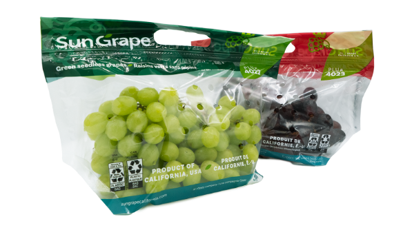 Sun Grape California starts season with new packaging