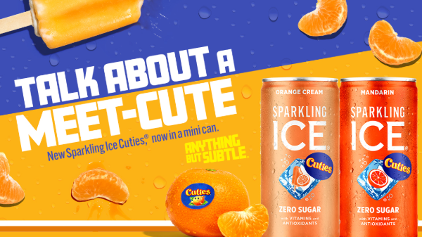 Sparkling Ice partners with Cuties for new citrus flavors