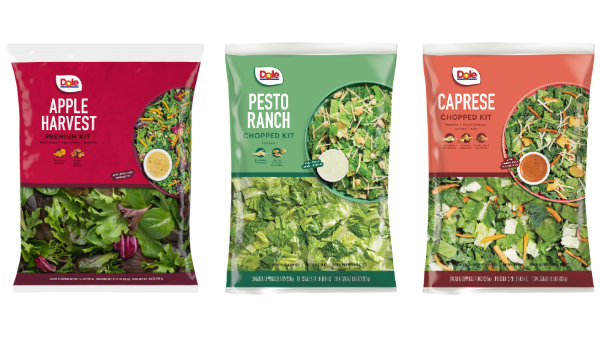 Dole releases three new salad kits for fall