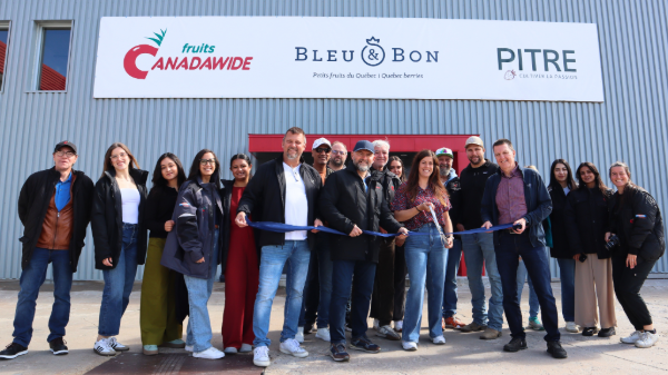 Bleu & Bon opens berry processing facility