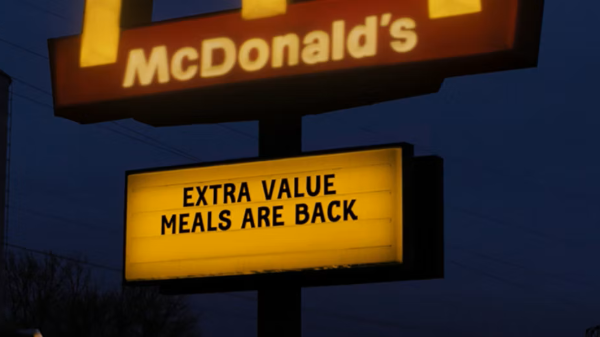 McDonald’s returns Extra Value Meals to menu