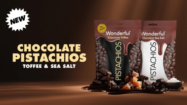 Wonderful Pistachios introduces chocolate-covered pistachios