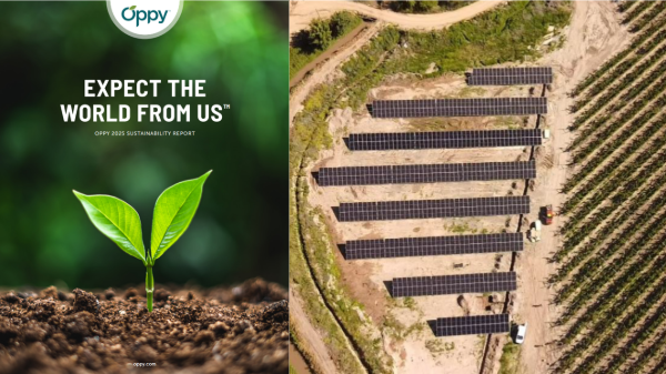 Oppy releases sustainability report