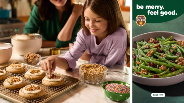 California Walnuts to launch ‘Be Merry. Feel Good.’ holiday campaign