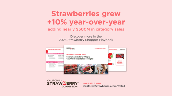 New research shows how shoppers drove $500 million in strawberry gains 