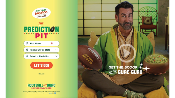 Avocados From Mexico launches ‘AI Prediction Pit’ for guac fans during big games
