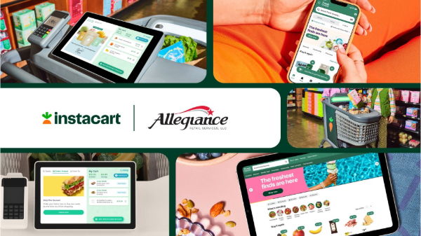 Instacart expands partnership with Allegiance Retail Services