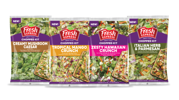 Fresh Express to debut four new chopped salad kits