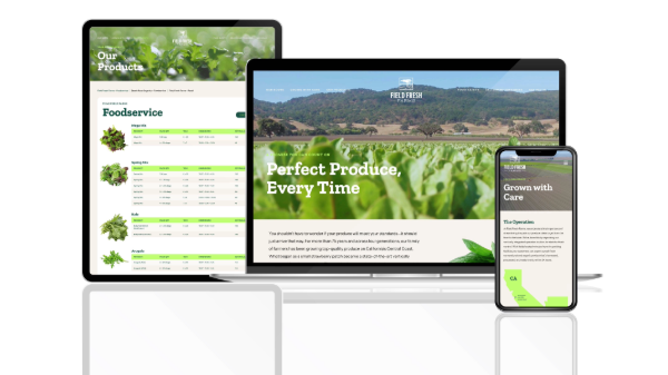 Field Fresh Farms refreshes website