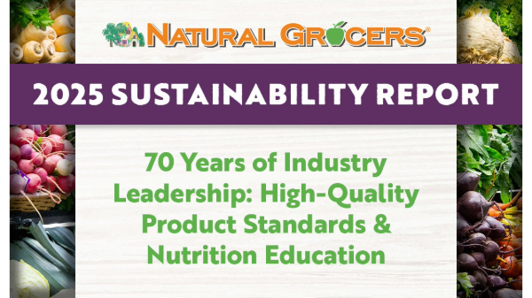 Natural Grocers releases 2025 Sustainability Report