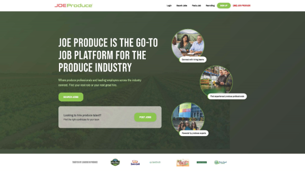 Joe Produce refreshes website