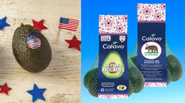 Calavo unveils patriotic packaging