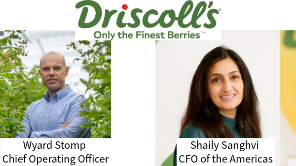 Driscoll’s names COO, expands CFO’s role