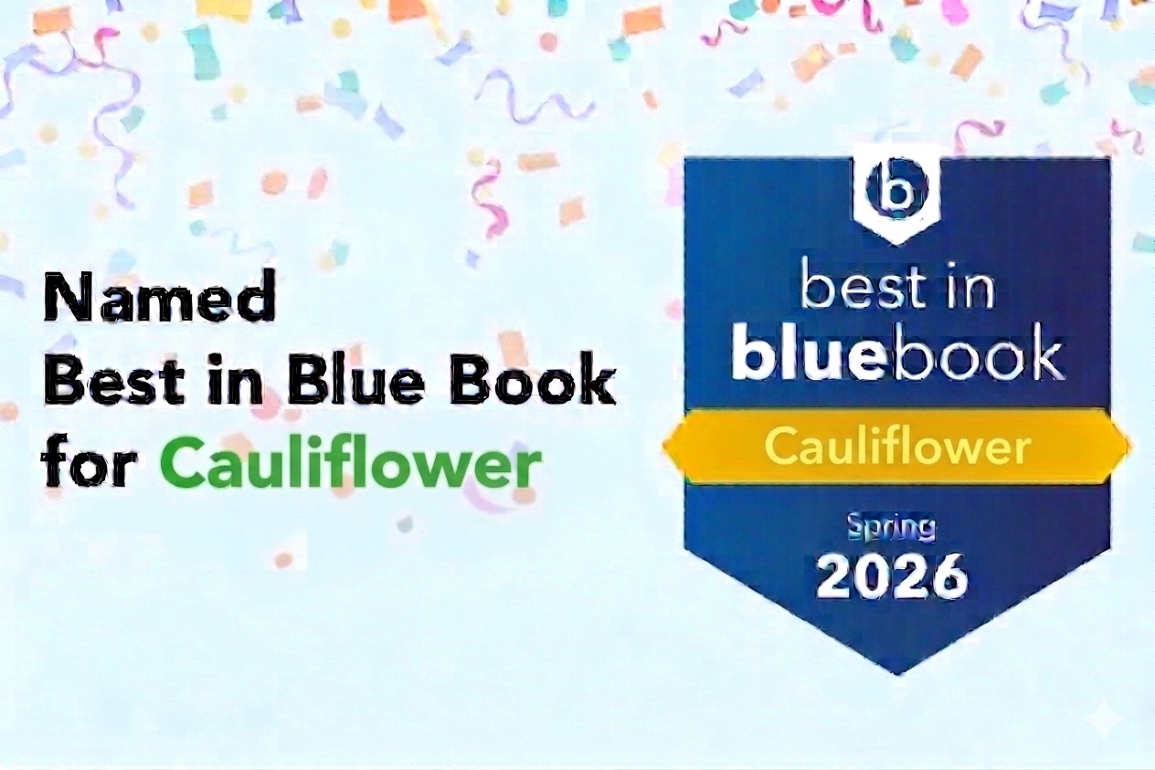 Best in Blue Book Awards Spring 2026: Cauliflower