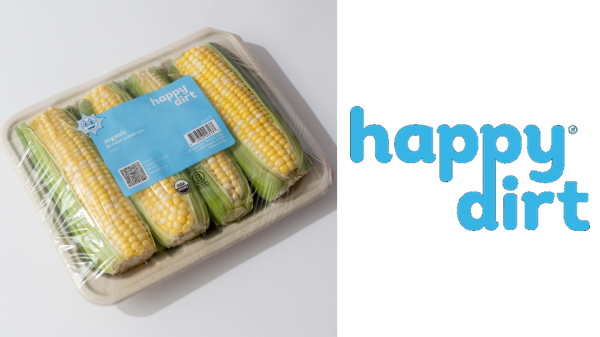 Happy Dirt introduces 4-pack tray of organic bicolor sweet corn