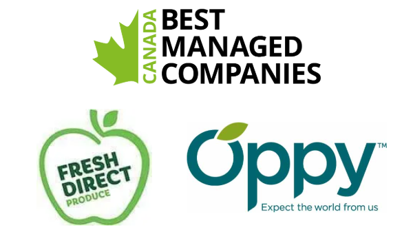Oppy, Fresh Direct honored as Canada’s Best Managed Companies