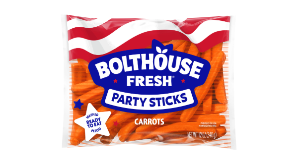Bolthouse Fresh Foods launches limited-time patriotic carrot Party Sticks
