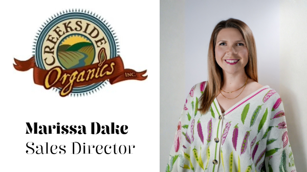 Creekside Organics names new Sales Director