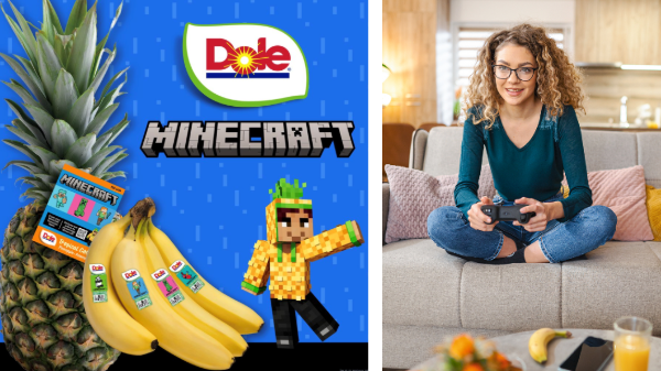 Dole expands global campaign with Minecraft with pineapple focus