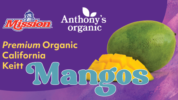 Mission Produce partners with Anthony Vineyards on organic mangos