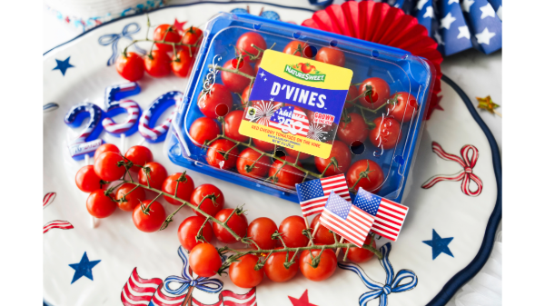 NatureSweet celebrates America’s 250th with cherry tomato packaging