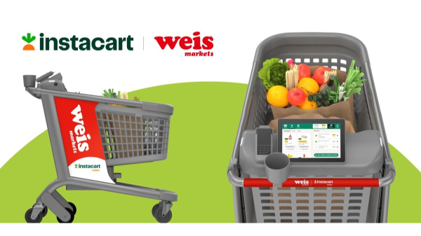Weis Markets launches Instacart AI-powered Caper Carts