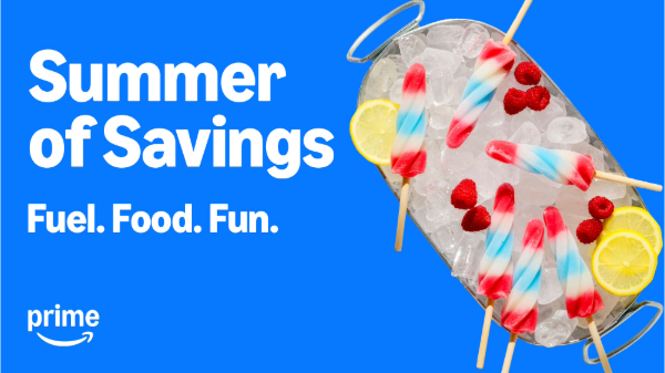 Amazon offers summer savings for Prime members