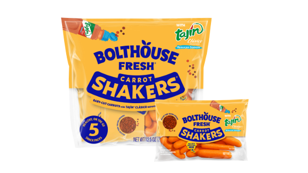 Bolthouse Fresh Foods releases new reduced-sodium Tajín Carrot Shakers