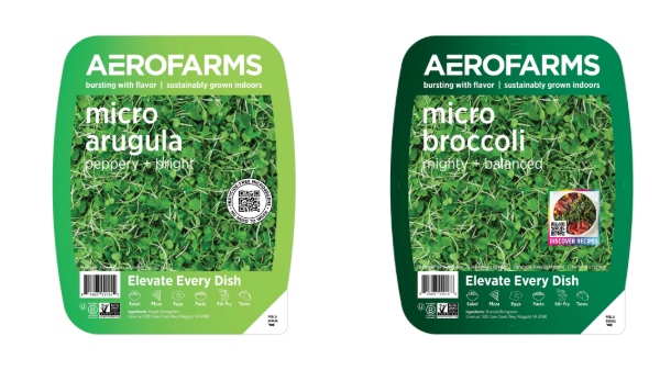 AeroFarms now offers Micro Arugula and Micro Broccoli varieties