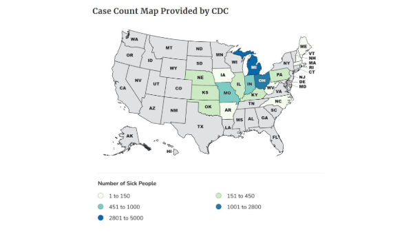 FDA continues to investigate Cyclospora outbreak, but added no new states