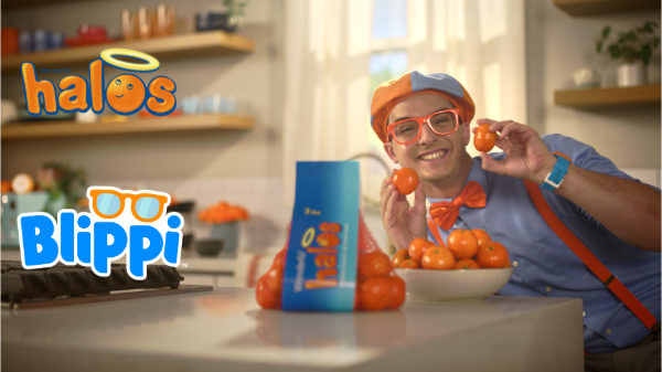 Wonderful Halos teams with Blippi for snacking promotion