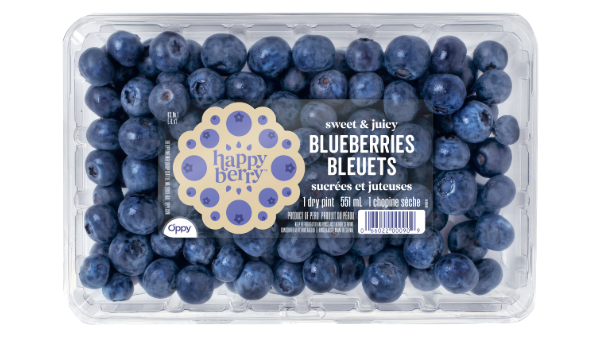 Oppy expands Happy Berry brand into blueberries
