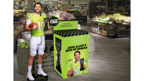 Wonderful Pistachios renews promotion partnership NFL’s Josh Allen