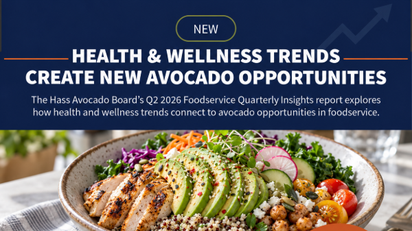 HAB report shows foodservice opportunities for avocados