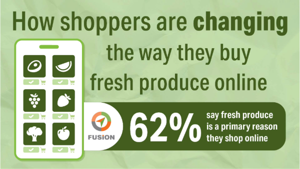 Research shows fresh produce becoming bigger part of online grocery