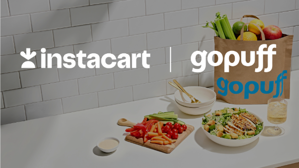 Instacart and Gopuff partnership expands online advertising and selection