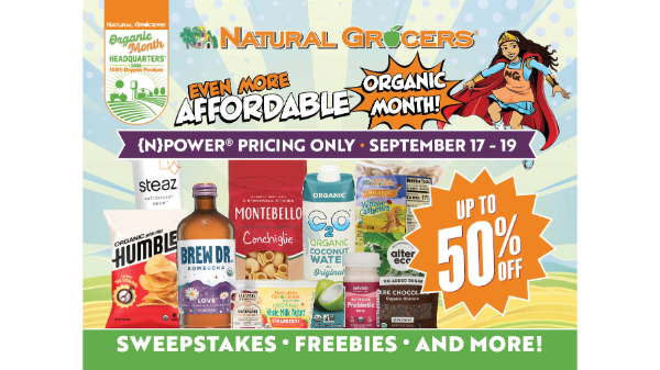 Natural Grocers celebrate Organic Month