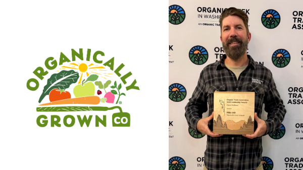 Organically Grown Company director receives trailblazer award