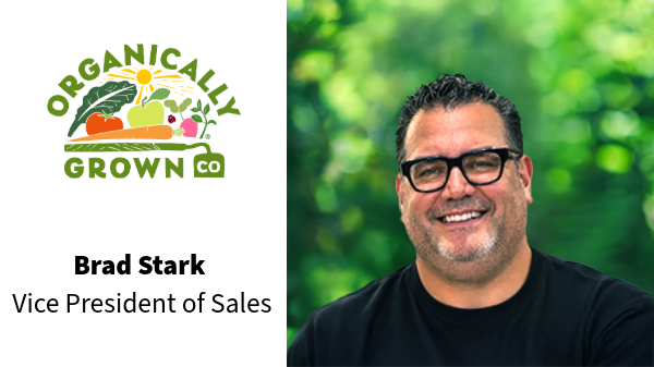 Organically Grown Company names VP of Sales