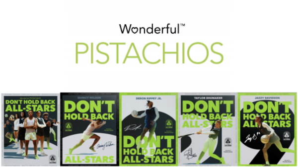 Wonderful Pistachios signs seven college athletes for social-first campaign