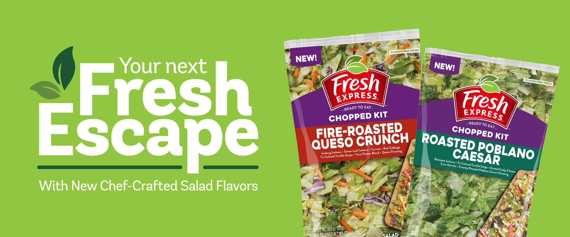 Fresh Express makes salad something with two new salad kits